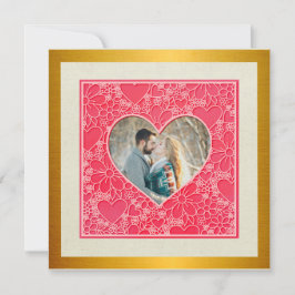 Dia de os namorados Elegante de Corações Florais V