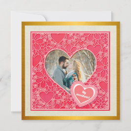 Dia de os namorados Elegante de Corações Florais V