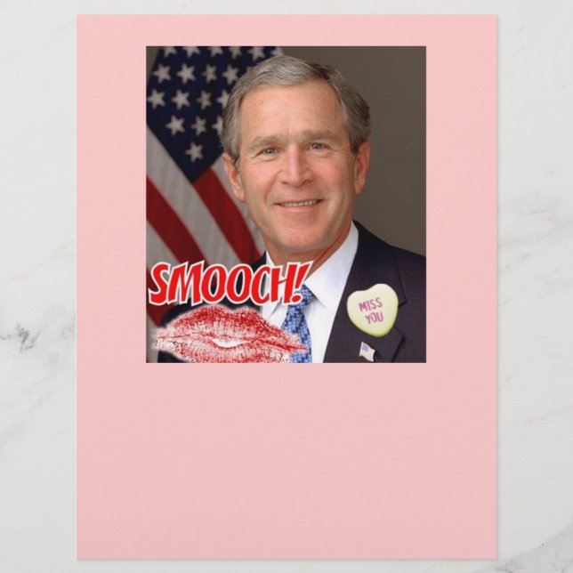 Dia de os namorados George Bush (Frente)