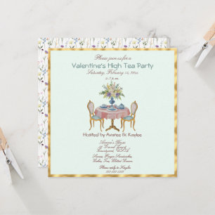 Dia de os namorados High Tea Party