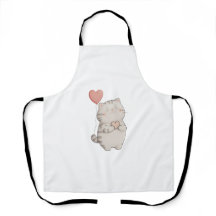 Dia de os namorados Love Cat All-Over Impressão Ap