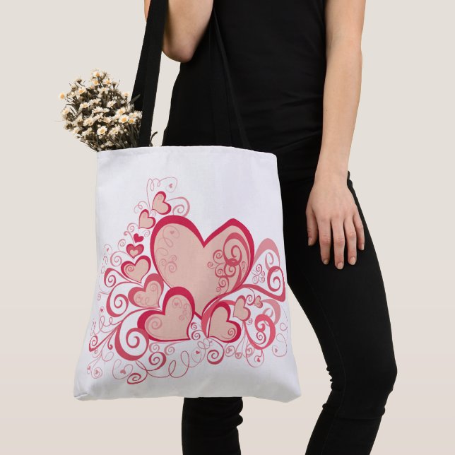 Dia de os namorados Tote Bag (Close Up)