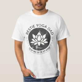 Dia de os pais Bestie Yoga presente T-Shirt