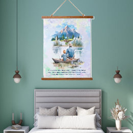 Dia de os pais de Pesca da Nuvem de Enfumaçado Azu