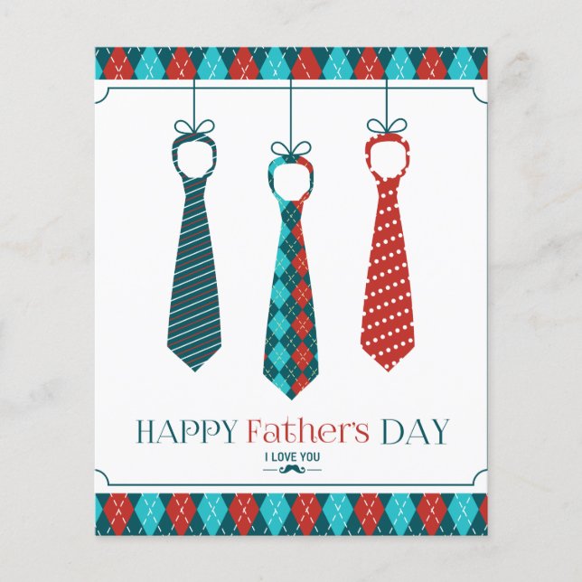 Dia de os pais Feliz (Frente)