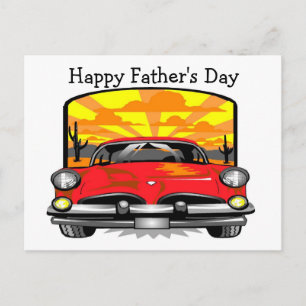 Dia de os pais Feliz - Cartão postal