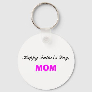 Dia de os pais Feliz Mãe Chaveiro