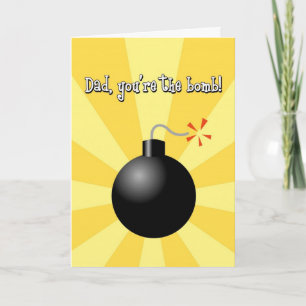 dia de os pais, Pai, você é o cartão de saudação d