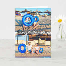 Dia de os pais personalizado de Modelo de 2 fotos