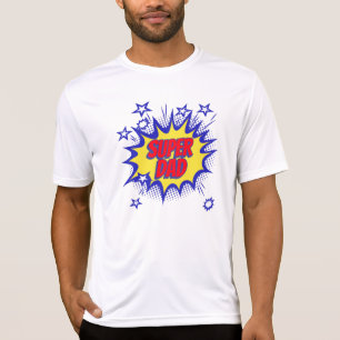 Dia de os pais Superdad para pai T-Shirt