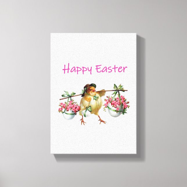 Dia de Páscoa de Impressão de Telas Esticadas (Frente)