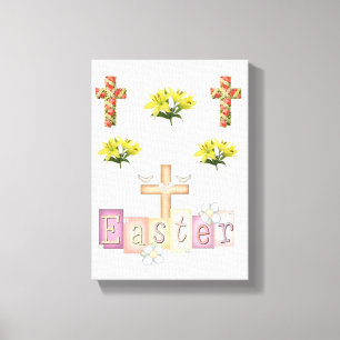 Dia de Páscoa de Impressão de Telas Esticadas