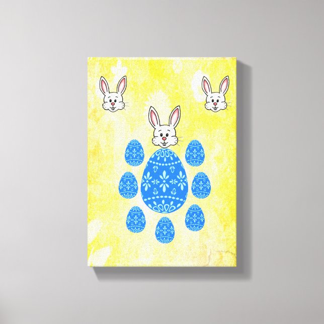 Dia de Páscoa de Impressão de Telas Esticadas (Frente)