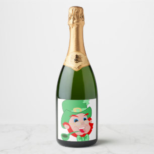 Dia de São Patrício, champanhe, rótulos 🍾