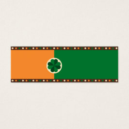 Dia de São Patrício Irish Flag Shamrock