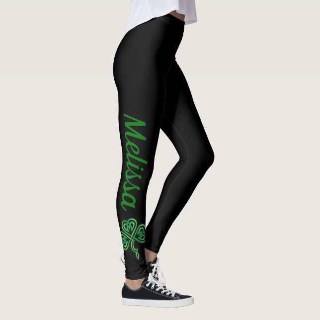 Dia de São Patrício Leggings Saint Patrick Pants (Direita)