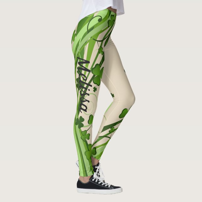Dia de São Patrício Leggings Saint Patrick Pants (Direita)