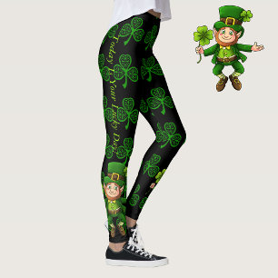 Dia de São Patrício Leggings Saint Patrick Pants