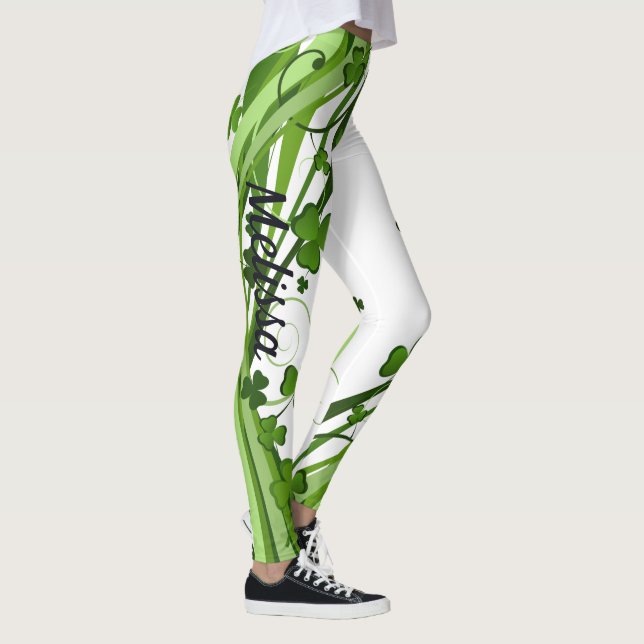 Dia de São Patrício Leggings Saint Patrick Pants (Direita)