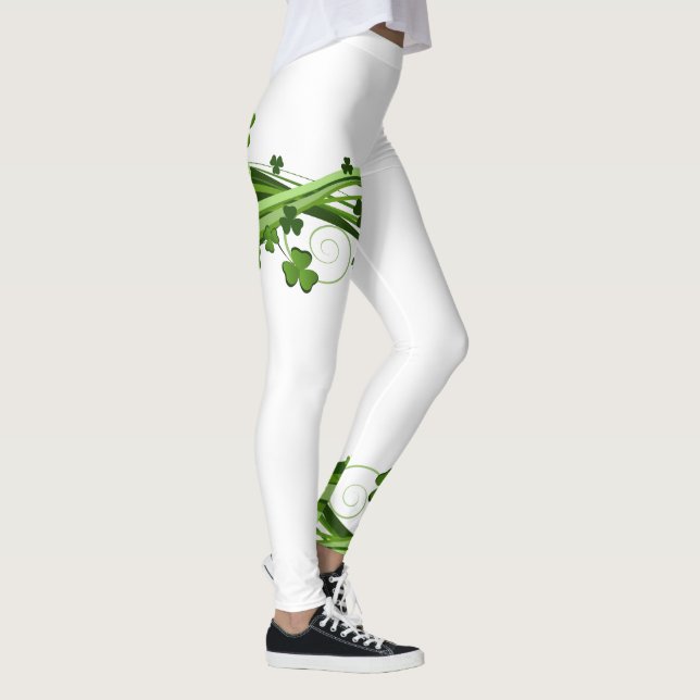Dia de São Patrício Leggings Saint Patrick Pants (Direita)