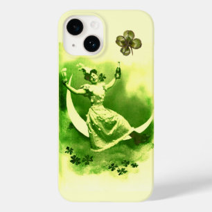 DIA DE SÃO PATRÍCIO MOON LADY COM SHAMROCKS
