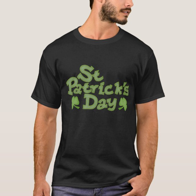 Dia de São Patrício T-Shirt (Frente)