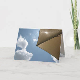 Dia de sol e paz - Cartão de aniversário