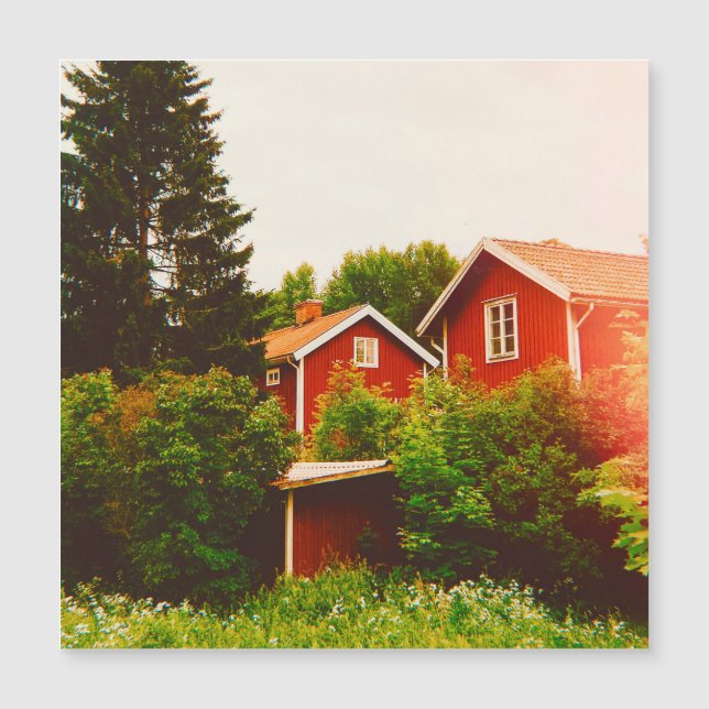 Dia de verão em Dalarna (Frente)