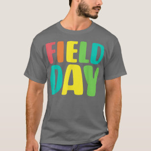 Dia do Campo Escolar Do Último Dia Da Camisa Escol