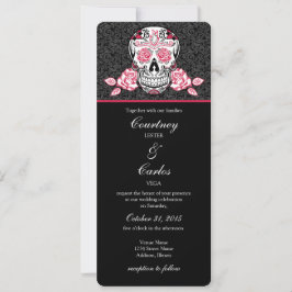 Dia do convite vermelho inoperante do casamento do