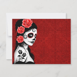 Dia do Crânio do Açúcar Morto - Vermelho