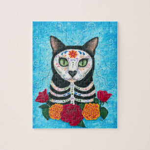 Dia do gato inoperante, quebra-cabeça da arte do