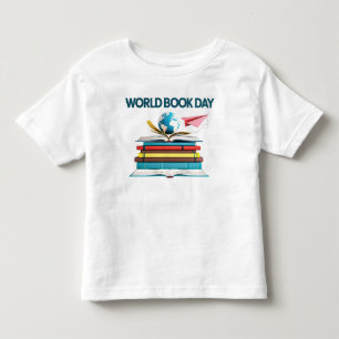 DIA DO LIVRO MUNDIAL - Camisa T de Conhecimento e 