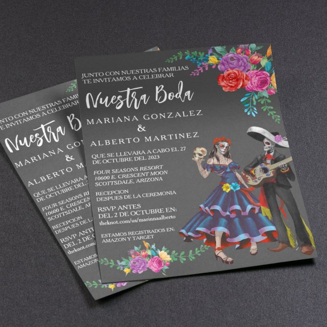 Dia do Morto Nuestra Boda, Casamento Espanhol (Criador carregado)