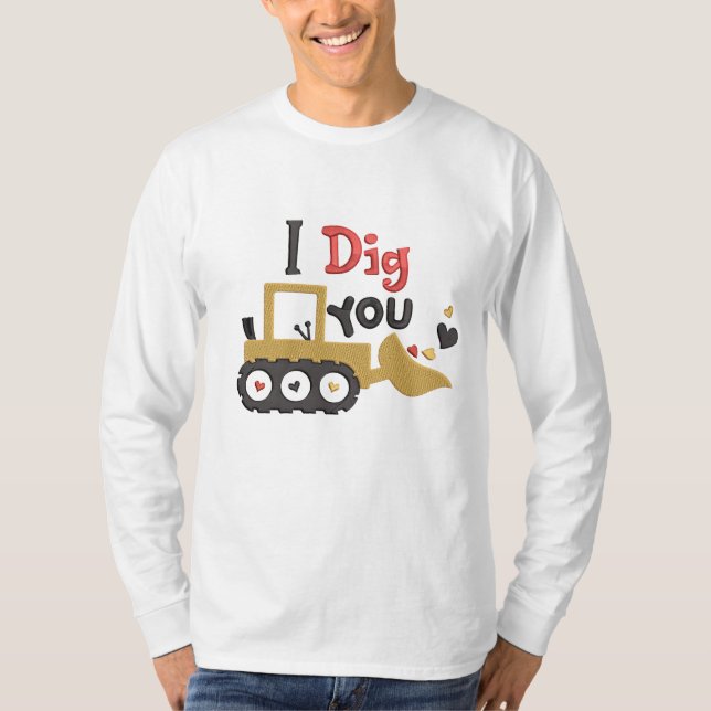 "Dia do Namorados "Eu Canto-Te" T-Shirt (Frente)