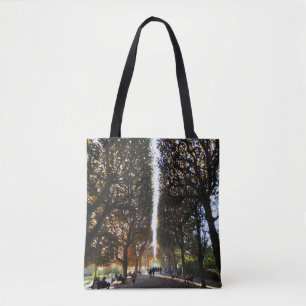 Dia do outono em Paris - Saco de Tote