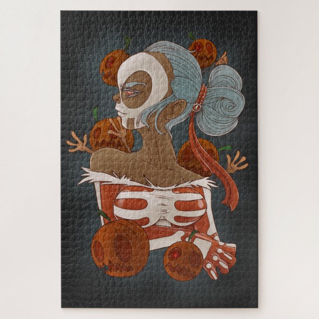 dia do quebra-cabeça morto (Vertical)