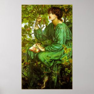 Dia do Sonho Poster por Dante Gabriel Rossetti