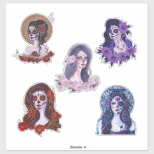 Dia dos adesivos mortos por Renee