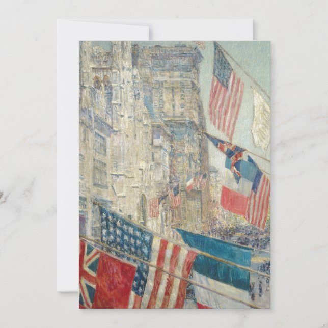 Dia dos Aliados | Childe Hassam (Frente)