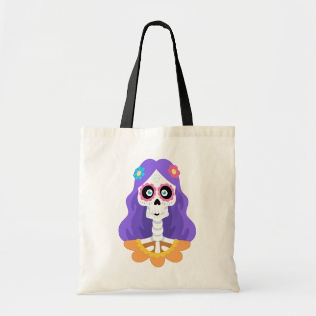 Dia dos Mortos - Bolsa de Açúcar do Halloween (Frente)
