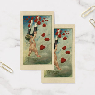 Dia dos namorados do vintage, querubim com