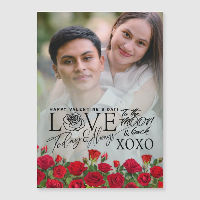 Dia dos Namorados Foto Romântica Fofa (Frente)