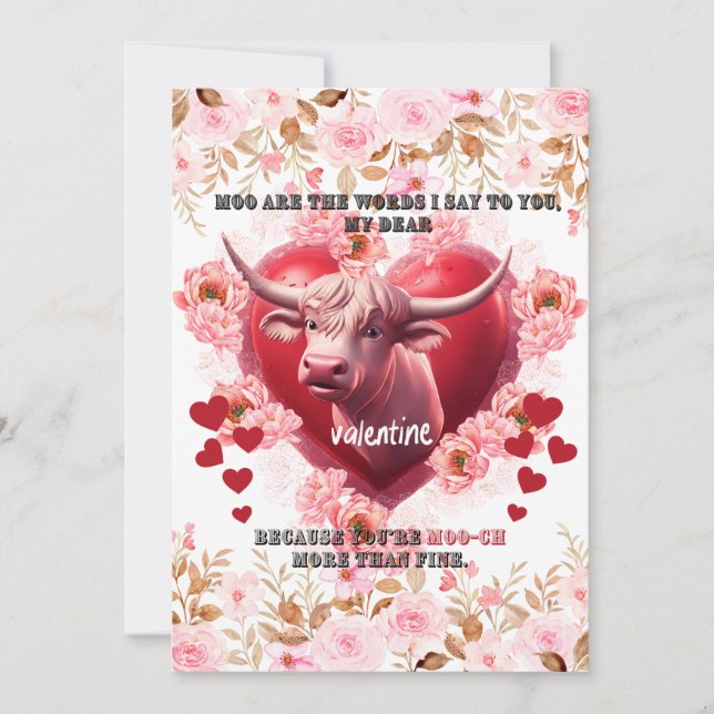 Dia dos Namorados O que eu tenho a dizer Cartão de (Frente)