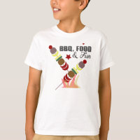 Dia dos Pais Churrasco Pai Avô Camiseta Kabobs com