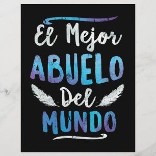 Dia dos pais do EL Mejor Abuelo Del Mundo Vovô