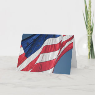 Dia dos Veteranos, Obrigado - Cartão de Saudação M