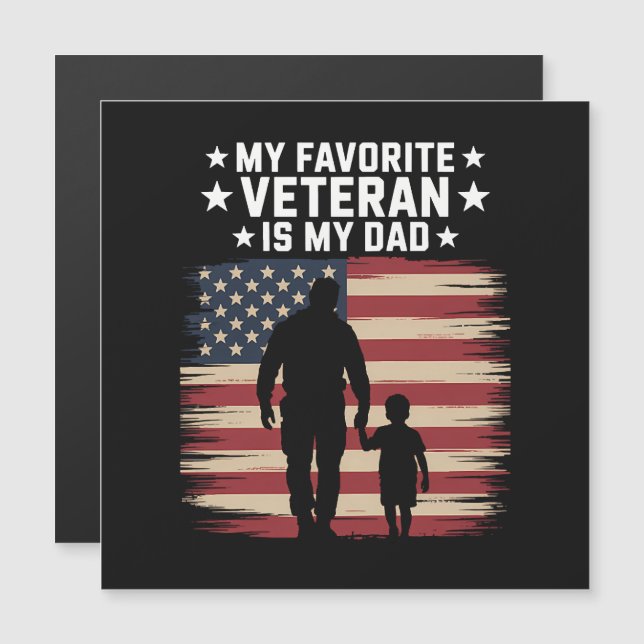 Dia dos Veteranos Pai Orgulhoso (Frente/Verso)