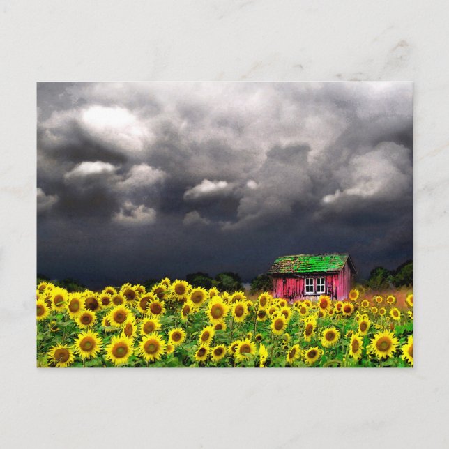 Dia estranho, cartões postais (Frente)