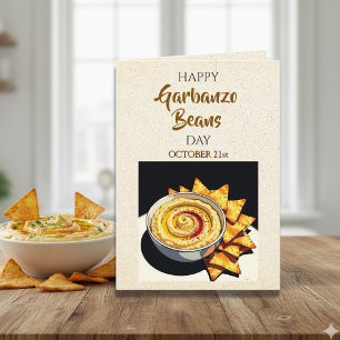 Dia Feliz do Grão-de-Bico   Cartão de 21 de Outubr